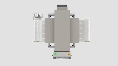 Sistema para detectar metales y pesar productos de gran formato, Raptor BBK Combination, de Fortress Technology.