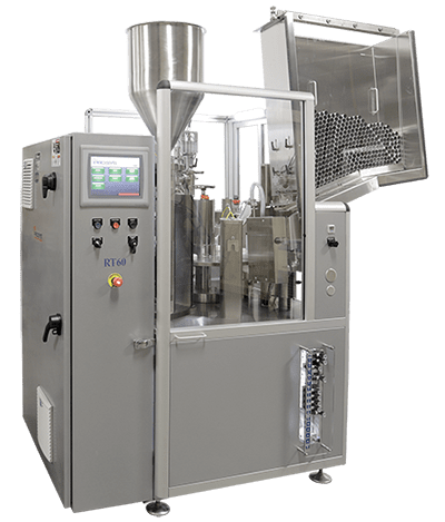 RT60 Tube Filler, máquina automática para llenado y sellado de tubos plásticos o laminados, de ProSys Fill.