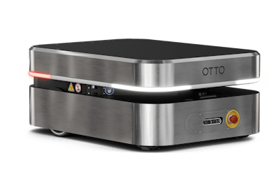 Flota de AMR OTTO 100, 600 y 1500 de Rockwell Automation en acción en PACK EXPO Las Vegas 2025.