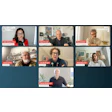 En la foto los directores creativos de las agencias latinoamericanas de diseño: Boldrini & Ficcardi de Mendoza, Argentina; JVD de Santiago de Chile; Infinito de Lima, Perú; Lip / Lucho Correa de Bogotá, Colombia; y Hernán Braberman de Tridimage, Buenos Aires, Argentina, en entrevista con Lilián Robayo, editora en jefe de Mundo EXPO PACK.