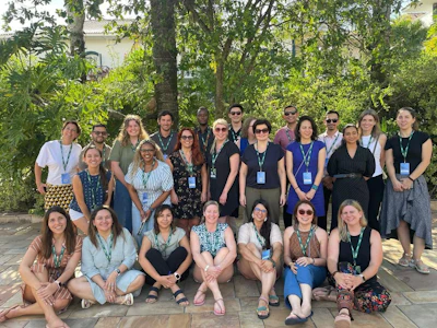 Delegados de los 13 países miembros del Pacto por los Plásticos participaron en la reunión Plastics Pact Network Connect 2026 celebrada en Brasil a inicios de febrero de 2026.