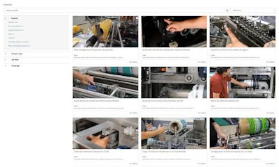 Ossid, empresa de ProMach, incorpora contenidos en español en su portal de entrenamiento industrial.