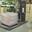 Envolvedora automatizada portátil de película stretch SMLPA-200 de Wulftec.