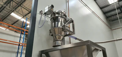 Las soluciones de Piab están orientadas a aplicaciones de panificación, confitería y lácteos en polvo, con manejo de especias, azúcares y gránulos.