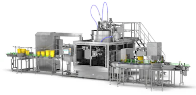 La tecnolog&iacute;a de llenado por peso neto de Serac reduce sobrellenado y mejora la precisi&oacute;n en procesos de pinturas y recubrimientos.