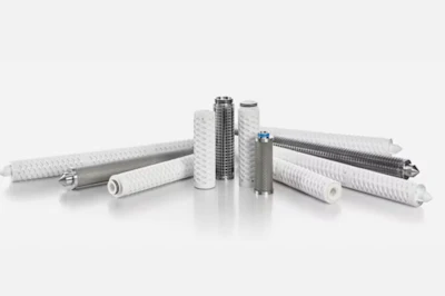 Los filtros LifeTec de Donaldson están diseñados para aplicaciones de líquidos, aire y vapor en procesos de alimentos y bebidas.