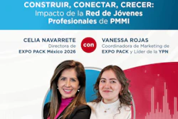 Vanessa Rojas habla sobre la Red de Jóvenes Profesionales de PMMI y su papel rumbo a EXPO PACK México 2026.