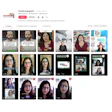 Mundo Expopack social media profile showing video content grid with interviews and event coverage