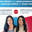 Lilián Robayo y Anyela Holguín, gerente de Gestión Humana de Grupo Hada.