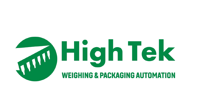 High Tek weighing and packaging automation logo with green leaf symbol