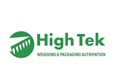 High Tek weighing and packaging automation logo with green leaf symbol