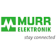 Murr Elektronik logo with green heartbeat symbol and stay connected tagline